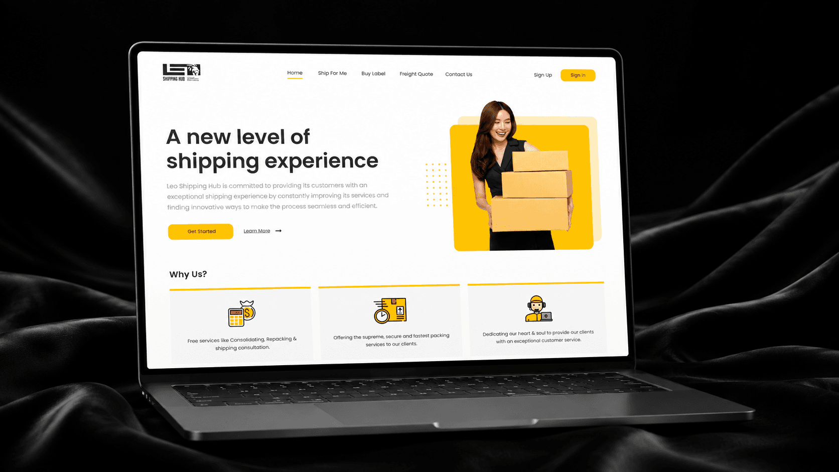 Leo Shipping Hub project preview