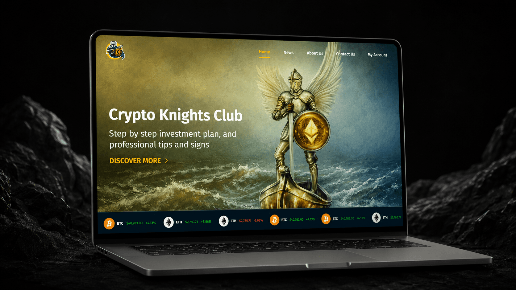 Crypto Knights Club project preview